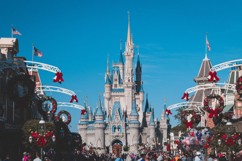A castle in Walt Disney World