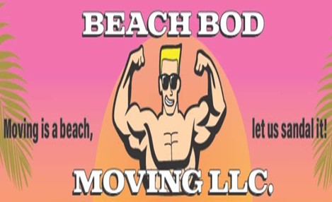 Beach Bod Moving company logo