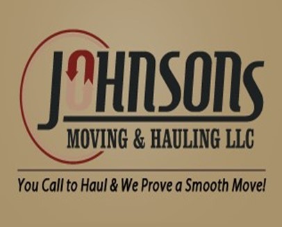Johnsons Moving and Hauling company logo