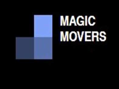 Magic moving company logo