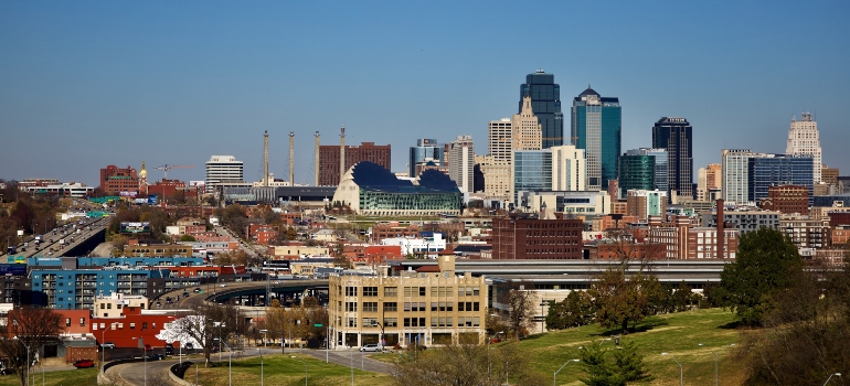 The Kansas City Skyline.