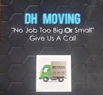 DH Moving company logo