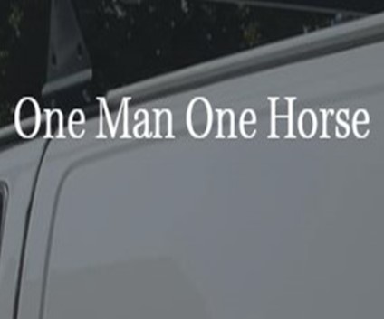 One Man One Horse company logo