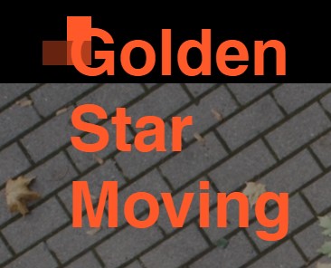 Golden Star Moving company logo