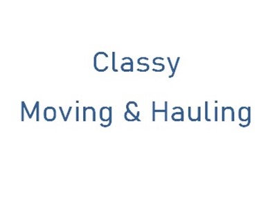 Classy Moving & Hauling company logo