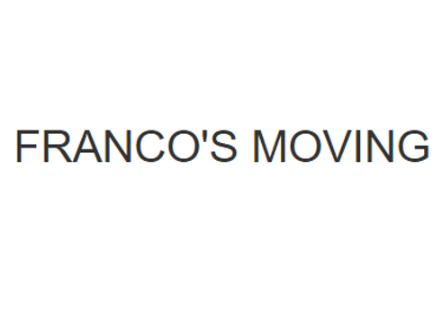 Franco's Moving company logo