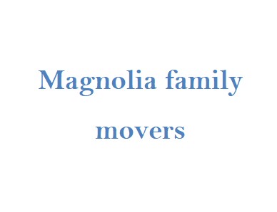 Magnolia family movers company logo