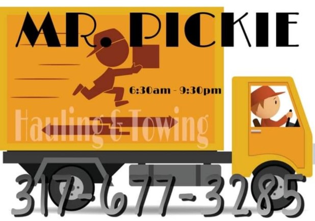 Mr Pickie Moving & Hauling company logo