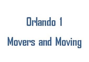 Orlando 1 Movers and Moving company logo