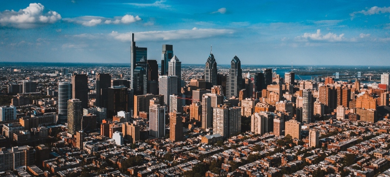 the city of Philadelphia during daytime