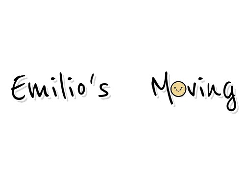 Emilio's Moving company logo