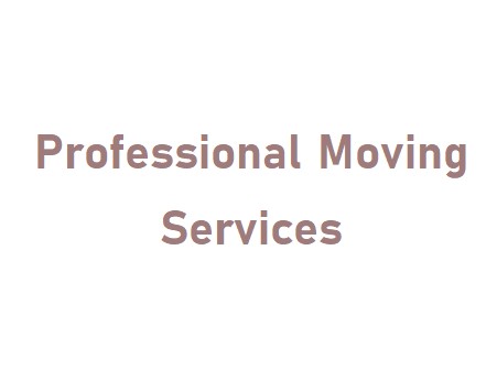 Professional Moving Services company logo