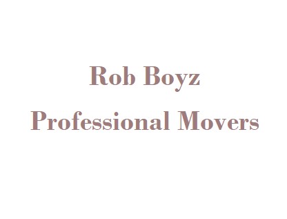 Rob Boyz Professional Movers company logo
