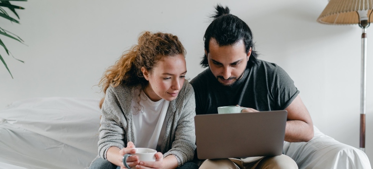 a couple preparing for moving from Georgia to Nebraska