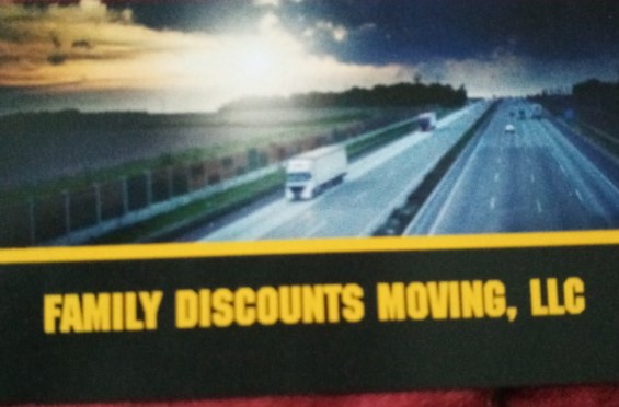 Family Discounts moving company logo