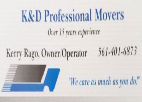 K & D Professional Movers company logo