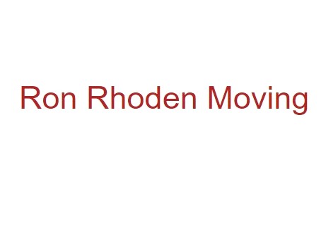 Ron Rhoden Moving company logo
