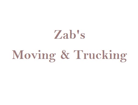 Zab's Moving & Trucking company logo