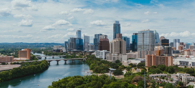 A photo of Austin, where lots of people are moving to, predicted by moving trends in 2022