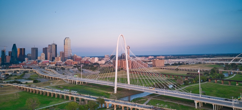 A bridge in Dallas.