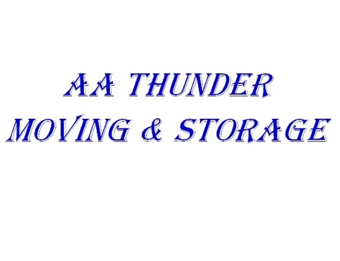AA Thunder Moving company logo