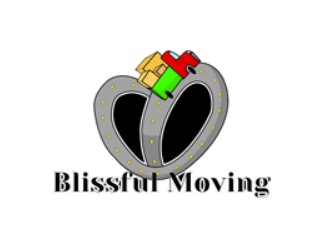 Blissful Moving company logo