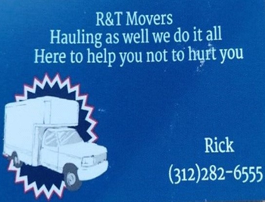 R&T Moving company company logo
