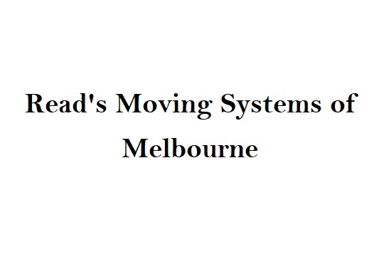 Read's Moving Systems of Melbourne company logo