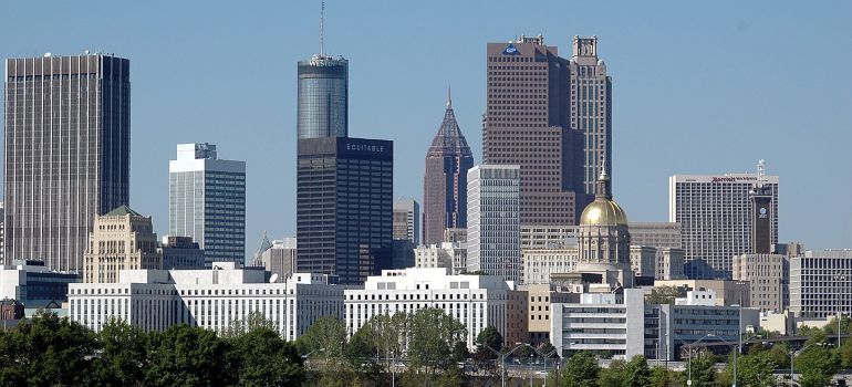 A view of Atlanta's skyline.
