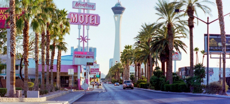 street in Las Vegas