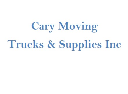 Cary Moving Trucks & Supplies Inc