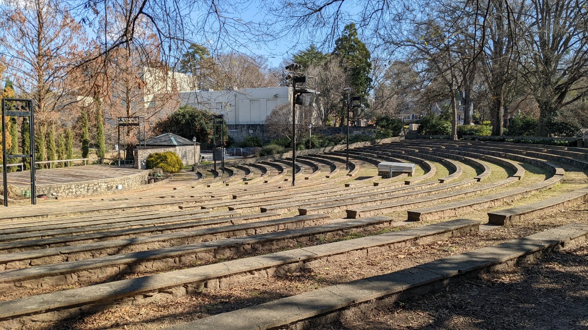 Outdoor amphitheater in Raleigh, NC