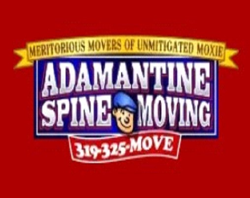 Adamantine Spine Moving company logo