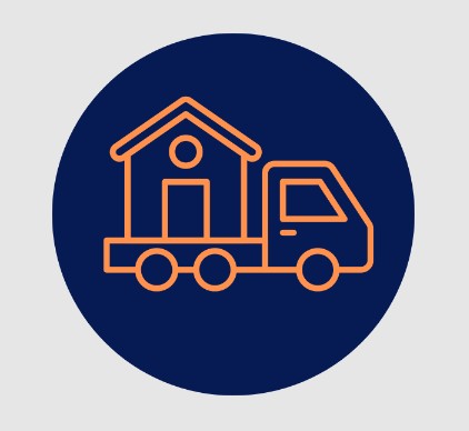 Unique Moving company logo