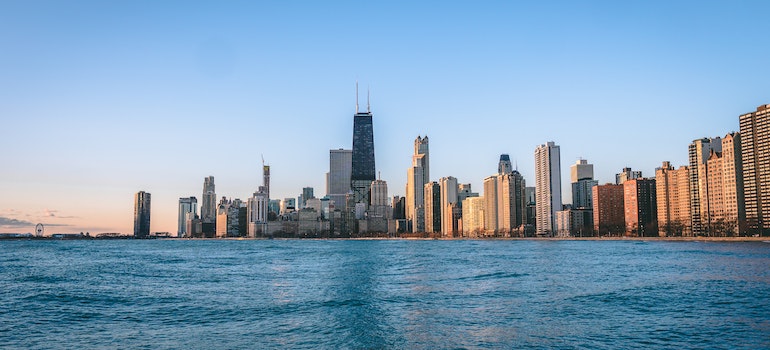 Chicago Skyline on a sunny day
