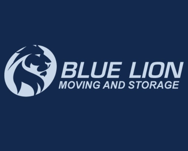 BLUE LION Moving & Storage company logo