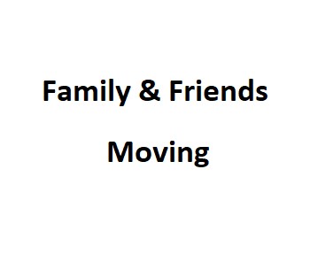 Family & Friends Moving company logo