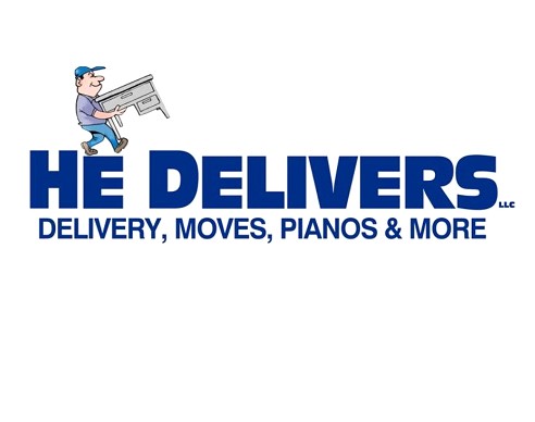He Delivers company logo