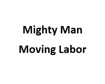 Mighty Man Moving Labor company logo