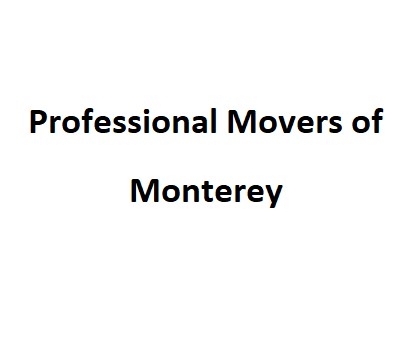 Professional Movers of Monterey