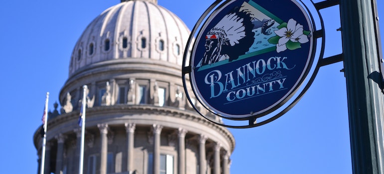 A capitol in Bannock County, a county where some of the safest cities in Idaho are located
