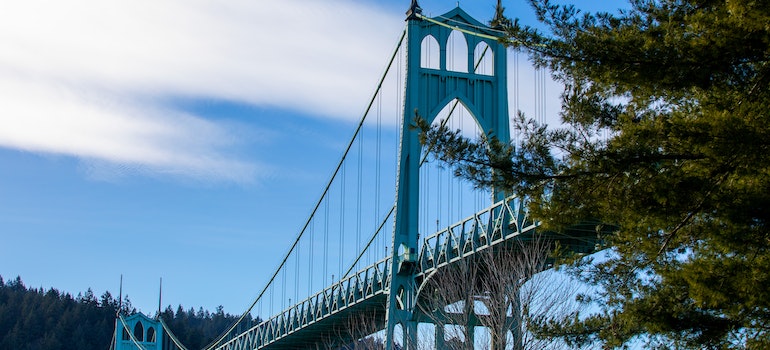 Blue Bridge in Portland