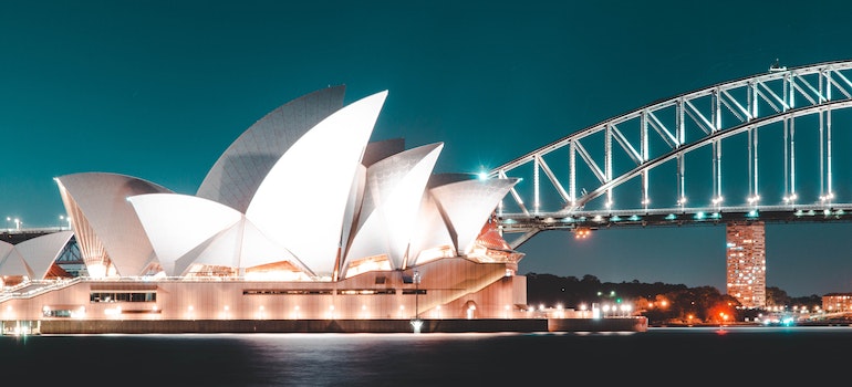 Sydney Opera House during the night