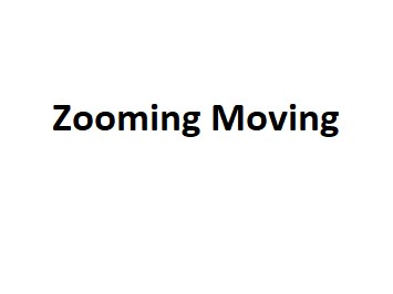 Zooming Moving company logo