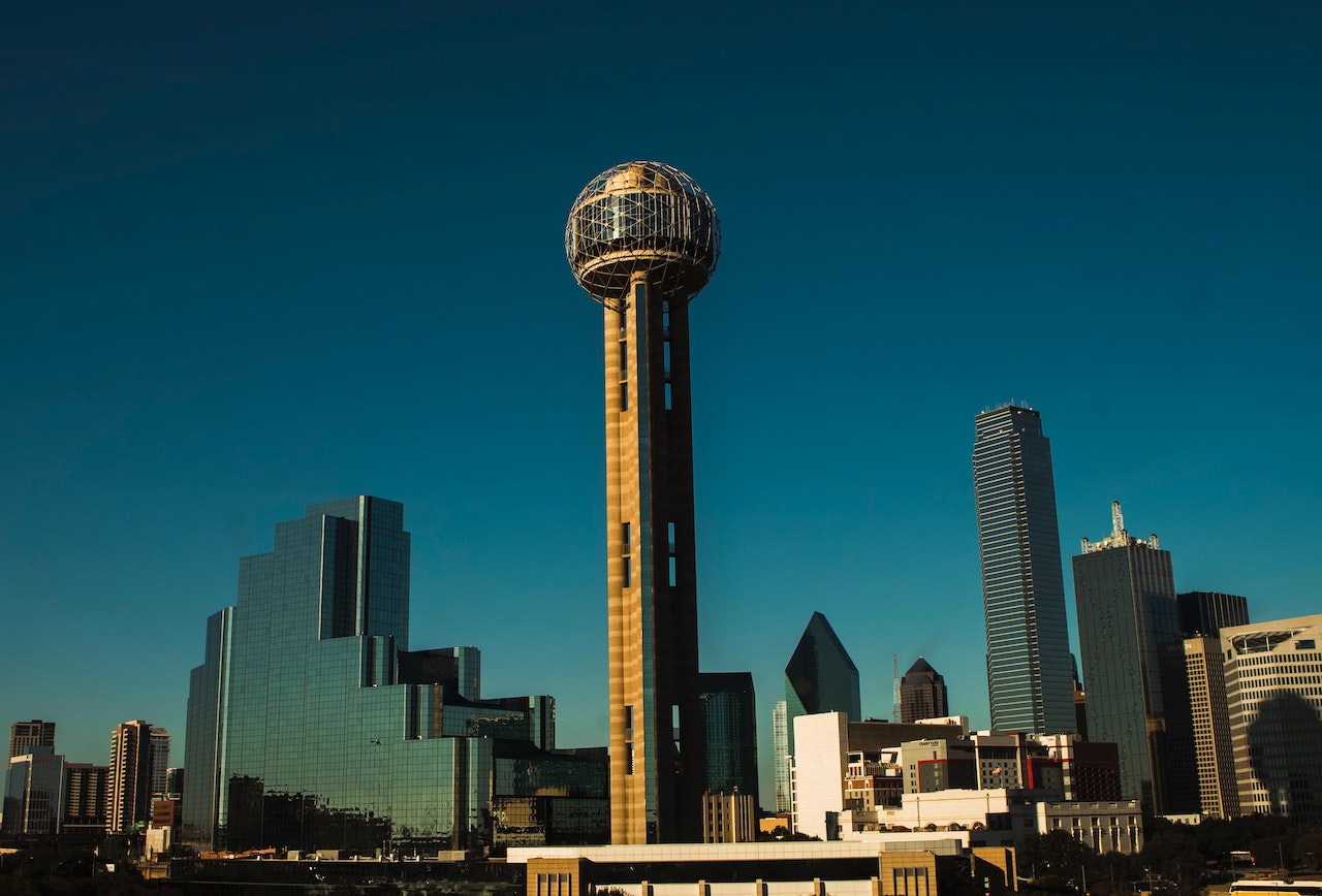 Reunion Tower in Dallas Texas