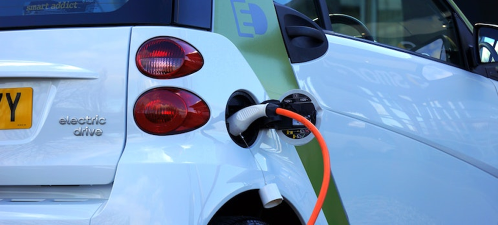 car being charged