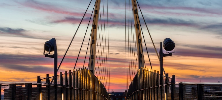 A bridge in Spokane