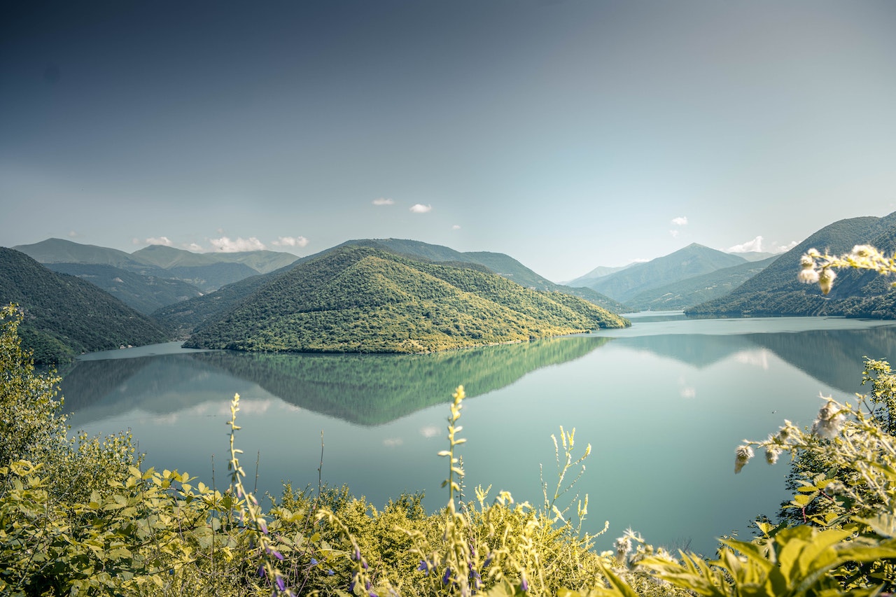 A lake in Georgia