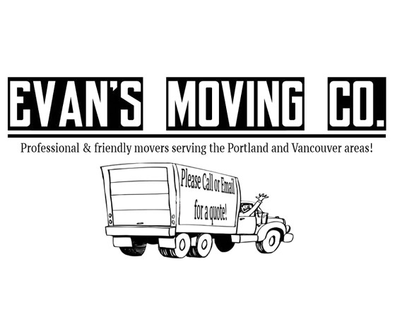 Evan's Moving Co company logo