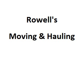 Rowell's Moving & Hauling company logo